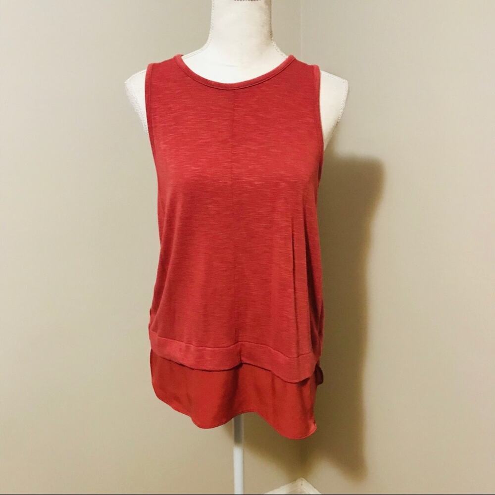 J Crew Mixed Media Tank